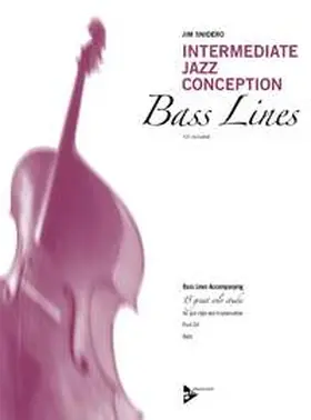 Snidero |  Intermediate Jazz Conception Bass Lines | Sonstiges |  Sack Fachmedien