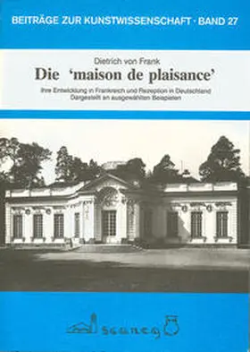 Frank |  Die "Maison de Plaisance" | Buch |  Sack Fachmedien
