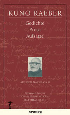 Wyrwa / Klein |  KUNO RAEBER | Buch |  Sack Fachmedien