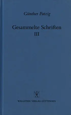 Patzig |  Aufsätze zur antiken Philosophie | Buch |  Sack Fachmedien