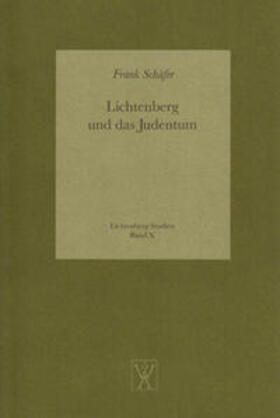 Brüdermann / Joost / Schäfer | Lichtenberg und das Judentum | Buch | 978-3-89244-306-3 | sack.de