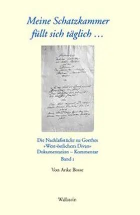 Bosse |  »Meine Schatzkammer füllt sich täglich ...« | Buch |  Sack Fachmedien