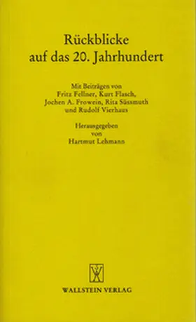 Lehmann |  Rückblicke auf das 20. Jahrhundert | Buch |  Sack Fachmedien