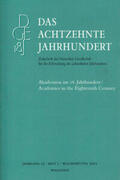 Zelle |  Akademien im 18. Jahrhundert / Academies in the Eighteenth Century | Buch |  Sack Fachmedien
