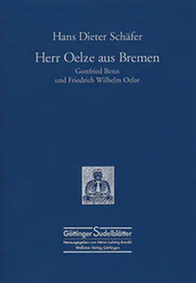 Schäfer |  Herr Oelze aus Bremen | Buch |  Sack Fachmedien
