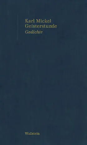 Mickel |  Geisterstunde | Buch |  Sack Fachmedien