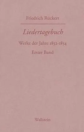 Kreutner / Rückert / Wollschläger |  Liedertagebuch VII-IX | Buch |  Sack Fachmedien