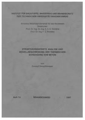Hinrichsmeyer |  Strukturorientierte Analyse und Modellbeschreibung der thermischen Schädigung von Beton | Buch |  Sack Fachmedien