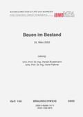 Budelmann / Falkner |  Bauen im Bestand | Buch |  Sack Fachmedien