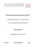 Hosser |  Braunschweiger Brandschutz-Tage ´05 | Buch |  Sack Fachmedien
