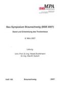 Budelmann / Gutsch |  Bau Symposium Braunschweig (BSB 2007) | Buch |  Sack Fachmedien
