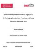 Hosser / Zehfuß |  Braunschweiger Brandschutz-Tage 2013 | Buch |  Sack Fachmedien