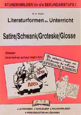 Seyler |  Literaturformen im Unterricht Satire/ Schwank/ Groteske/ Glosse | Buch |  Sack Fachmedien