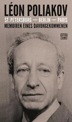 Poliakov |  St. Petersburg - Berlin - Paris | Buch |  Sack Fachmedien