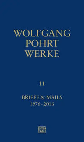 Pohrt / Bittermann |  Werke Band 11 | Buch |  Sack Fachmedien