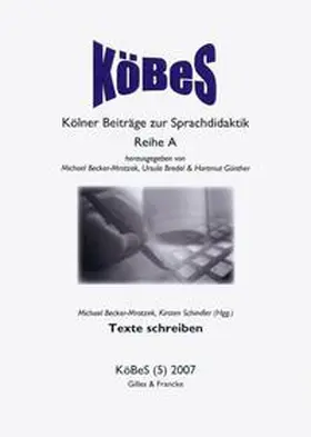 Becker-Mrotzek / Schindler |  Texte schreiben | Buch |  Sack Fachmedien