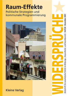  Raum-Effekte - Politische Strategien und kommunale Programmierung | Buch |  Sack Fachmedien