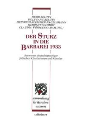 Beutin / Bleicher-Nagelsmann / Schmidt |  Der Sturz in die Barbarei 1933 | Buch |  Sack Fachmedien