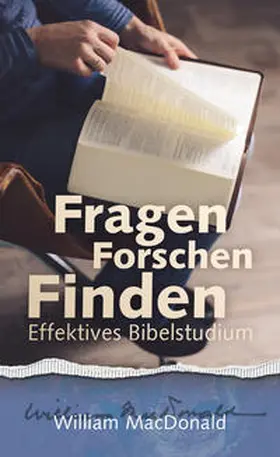 MacDonald |  Fragen Forschen Finden | Buch |  Sack Fachmedien