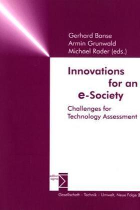 Banse / Grunwald / Rader | Innovations for an e-Society | Buch | 978-3-89404-932-4 | sack.de