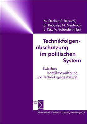 Decker / Bellucci / Bröchler |  Technikfolgenabschätzung im politischen System | Buch |  Sack Fachmedien
