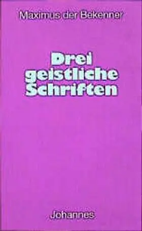  Drei Geistliche Schriften | Buch |  Sack Fachmedien