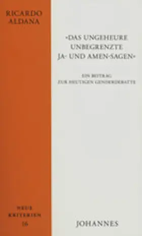 Aldana |  Das ungeheure unbegrenzte Ja-und Amen-sagen | Buch |  Sack Fachmedien