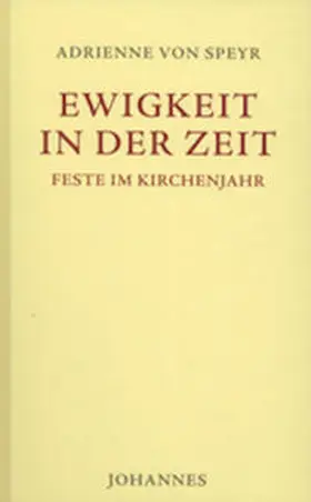 Speyr |  Ewigkeit in der Zeit | Buch |  Sack Fachmedien