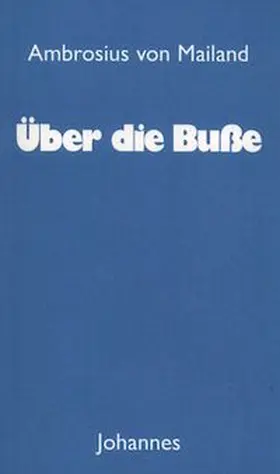  Über die Buße | Buch |  Sack Fachmedien