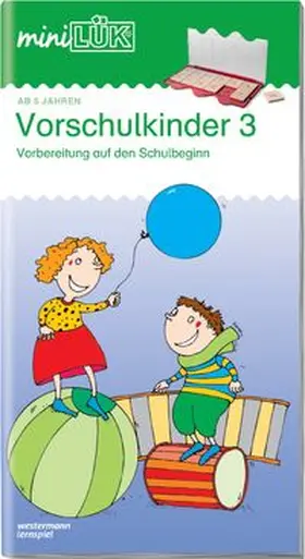  miniLÜK. Übungen für Vorschulkinder 3 | Buch |  Sack Fachmedien