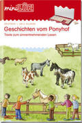 Wagner / Judith |  miniLÜK. Geschichten vom Ponyhof | Buch |  Sack Fachmedien
