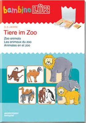 Junga |  LÜK. Bambino. Tiere im Zoo | Buch |  Sack Fachmedien