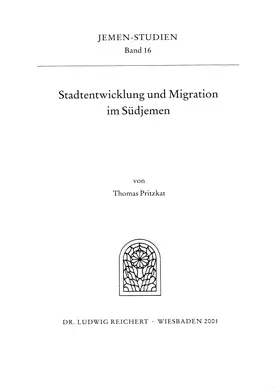 Pritzkat |  Stadtentwicklung und Migration im Südjemen | Buch |  Sack Fachmedien