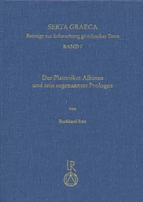 Reis |  Der Platoniker Albinos und sein sogenannter »Prologos« | Buch |  Sack Fachmedien