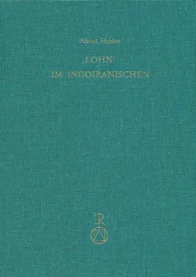 Hintze |  »Lohn« im Indoiranischen | Buch |  Sack Fachmedien