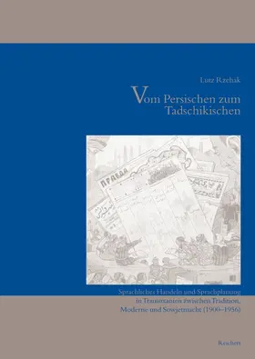 Rzehak |  Vom Persischen zum Tadschikischen | Buch |  Sack Fachmedien