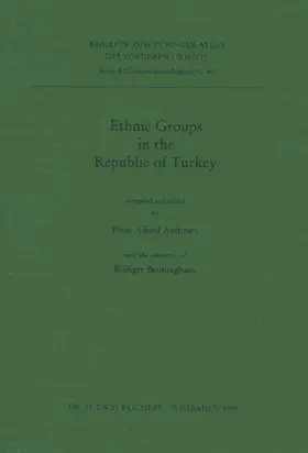 Andrews |  Ethnic Groups in the Republic of Turkey | Buch |  Sack Fachmedien