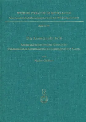 Gindhart |  Das Kometenjahr 1618 | Buch |  Sack Fachmedien