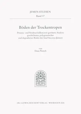 Pietsch |  Böden der Trockentropen | Buch |  Sack Fachmedien