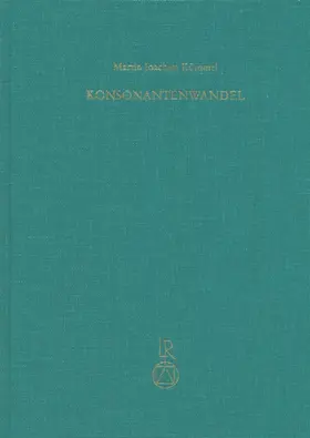 Kümmel |  Konsonantenwandel | Buch |  Sack Fachmedien