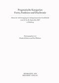 Rieken / Widmer |  Pragmatische Kategorien. Form, Funktion und Diachronie | Buch |  Sack Fachmedien
