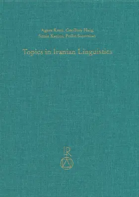 Korn / Haig / Karimi |  Topics in Iranian Linguistics | Buch |  Sack Fachmedien