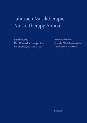  Jahrbuch Musiktherapie / Music Therapy Annual | Buch |  Sack Fachmedien