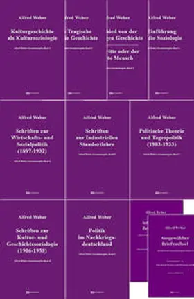 Bräu / Demm / Nutzinger |  Alfred Weber Gesamtausgabe | Buch |  Sack Fachmedien