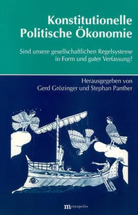 Grözinger / Panther |  Konstitutionelle Politische Ökonomie | Buch |  Sack Fachmedien