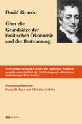 Ricardo / Kurz / Gehrke |  Über die Grundsätze der politischen Ökonomie und der Besteuerung | Buch |  Sack Fachmedien