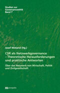 Wieland |  CSR als Netzwerkgovernance - Theoretische Herausforderungen und praktische Antworten | Buch |  Sack Fachmedien