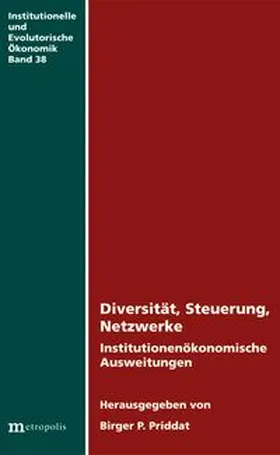 Priddat |  Diversität, Steuerung, Netzwerke | Buch |  Sack Fachmedien