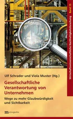 Schrader / Muster |  Gesellschaftliche Verantwortung von Unternehmen | Buch |  Sack Fachmedien