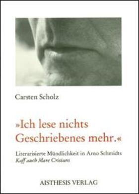 Scholz | Ich lese nichts Geschriebenes mehr | Buch | 978-3-89528-187-7 | sack.de